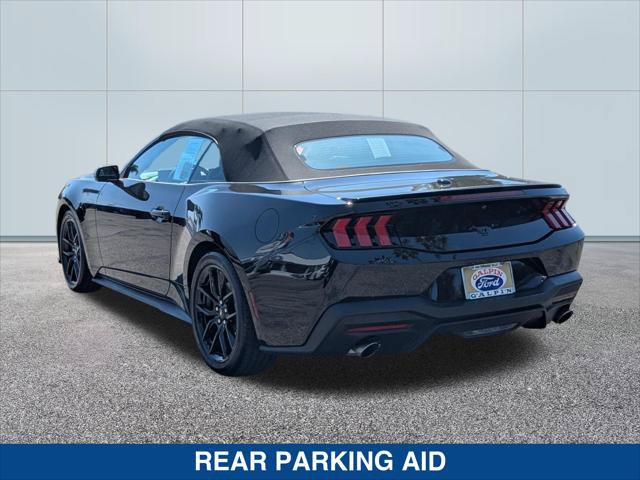 Certified 2025 Ford Mustang Convertible w/ Mustang Nite Pony Package RWD image 3