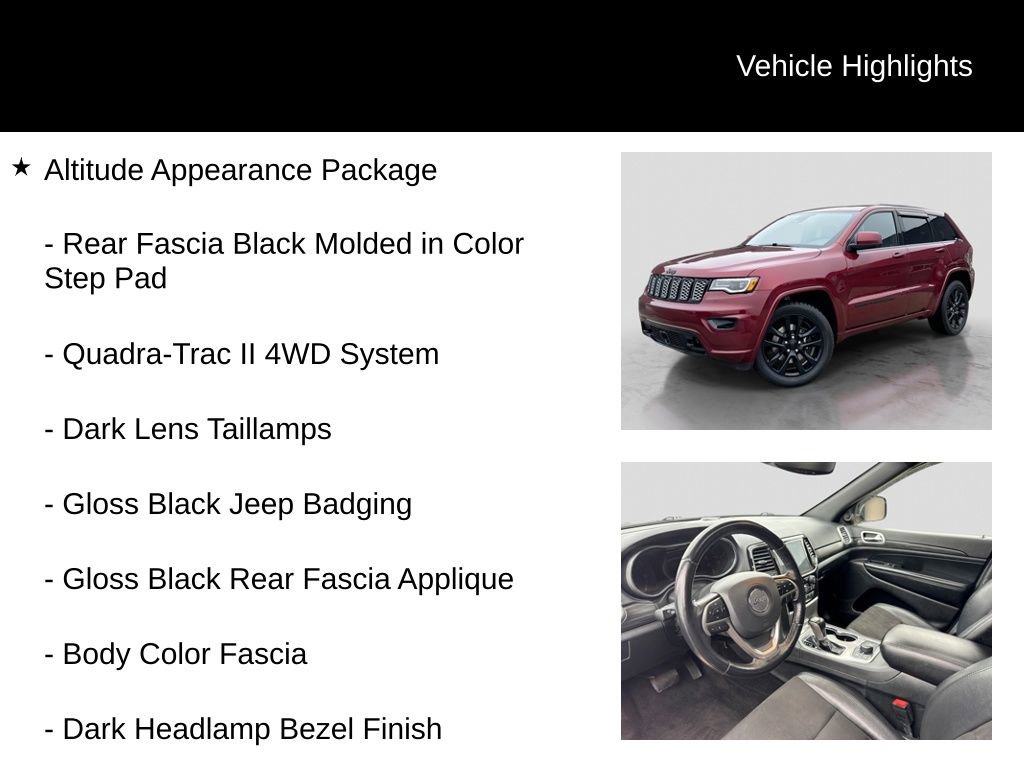 Used 2022 Jeep Grand Cherokee Altitude image 11