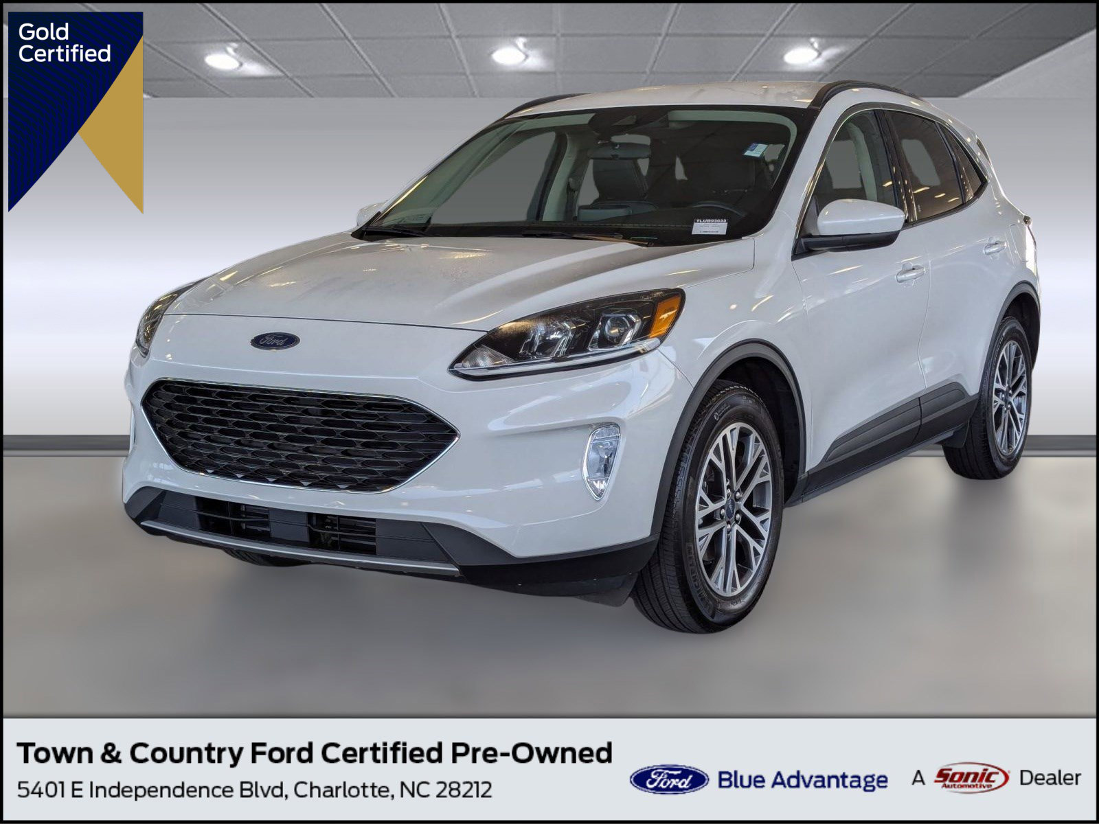 Certified 2020 Ford Escape SEL