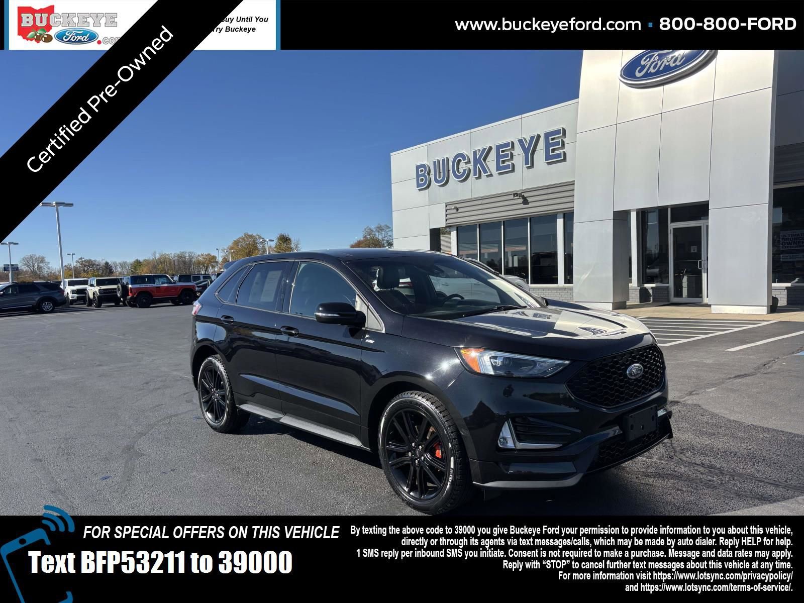 Certified 2020 Ford Edge ST-Line w/ Cold Weather Package image 1