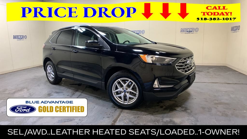Certified 2022 Ford Edge SEL w/ Convenience Package AWD/4WD image 1
