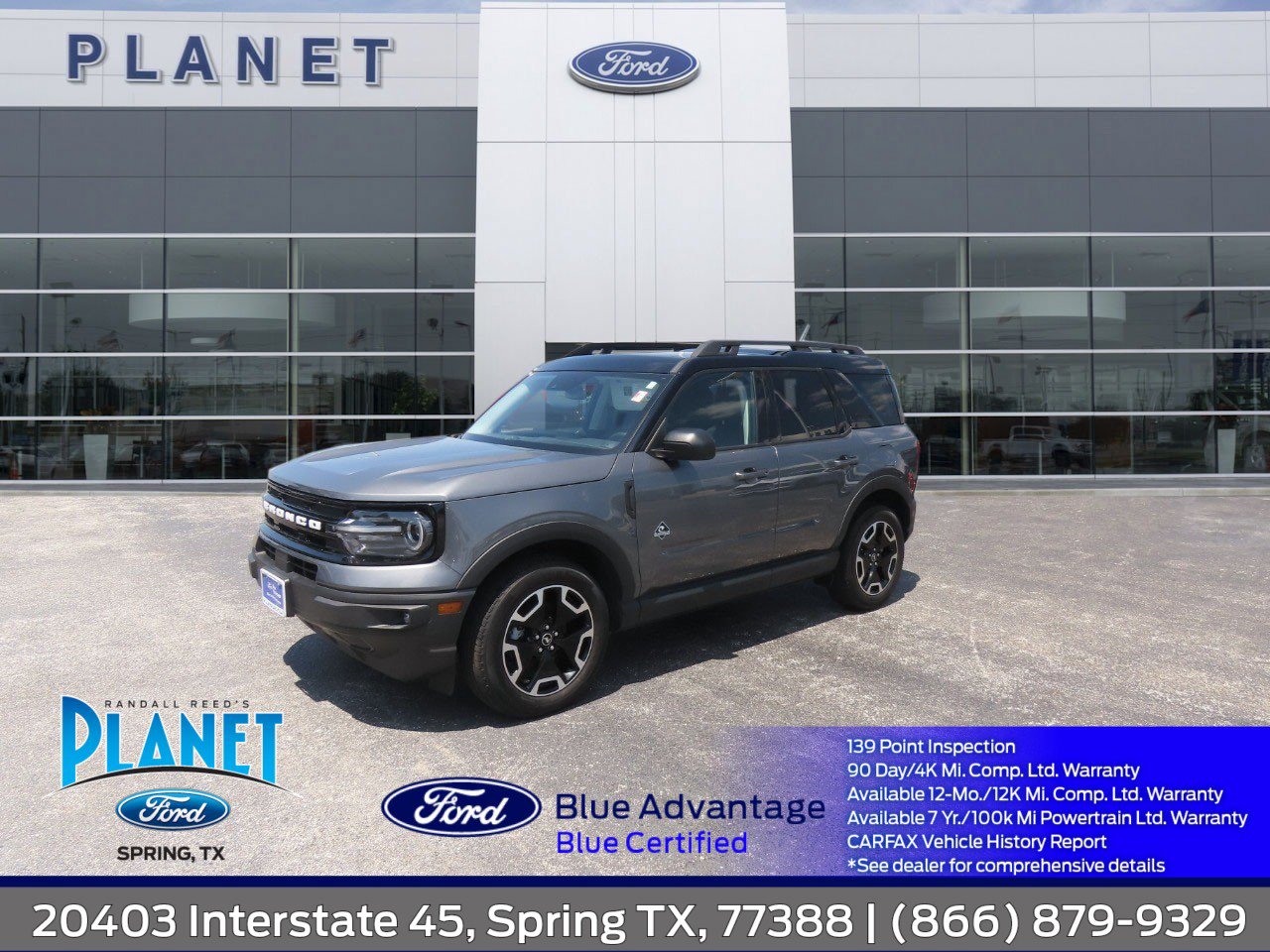 Certified 2024 Ford Bronco Sport Outer Banks w/ Tech Package