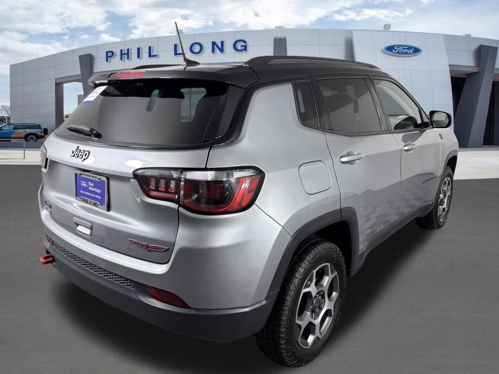 Used 2022 Jeep Compass Trailhawk w/ Sun and Sound Group AWD/4WD image 7