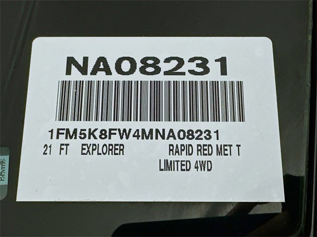 Certified 2021 Ford Explorer Limited w/ Hybrid Equipment Group 310A image 20