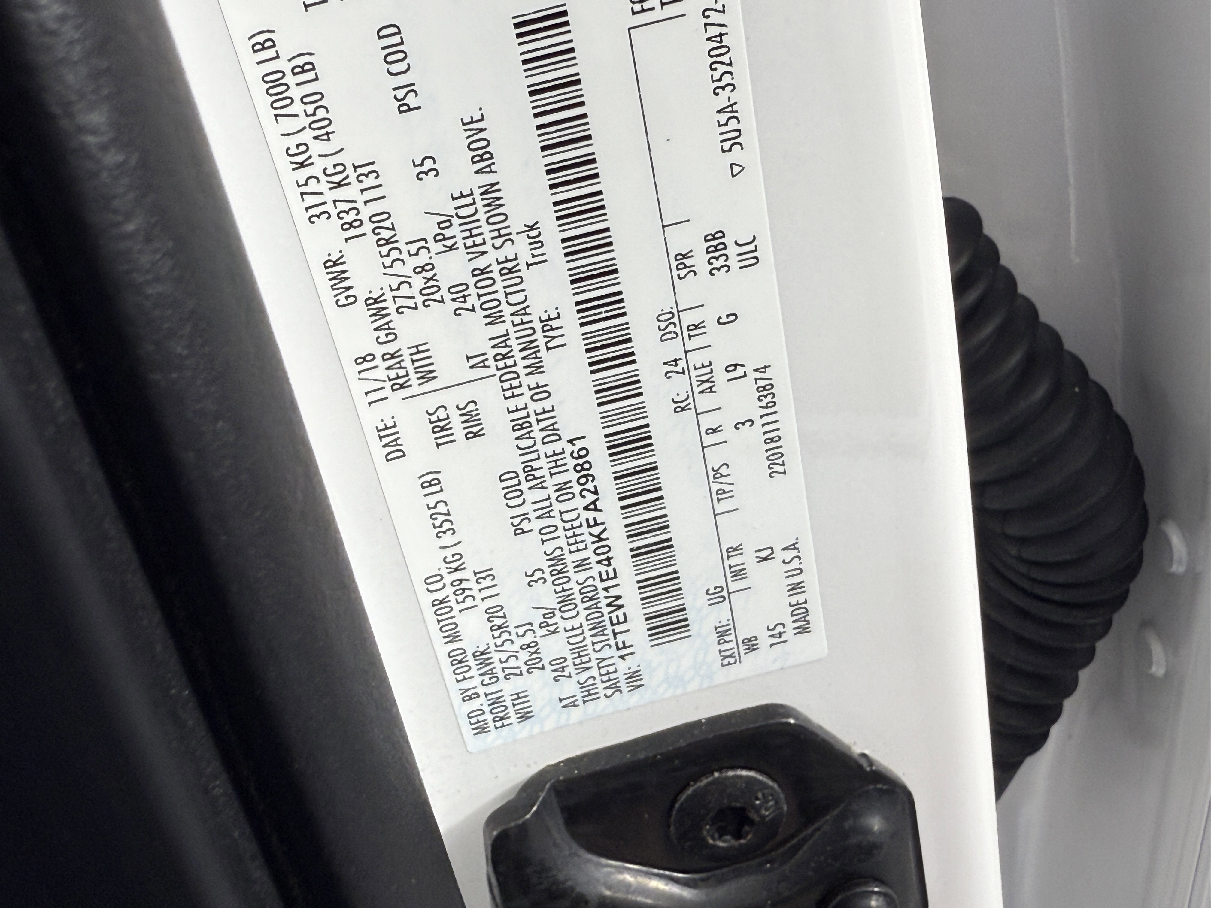 Certified 2019 Ford F150 King Ranch w/ Equipment Group 601A Luxury image 33