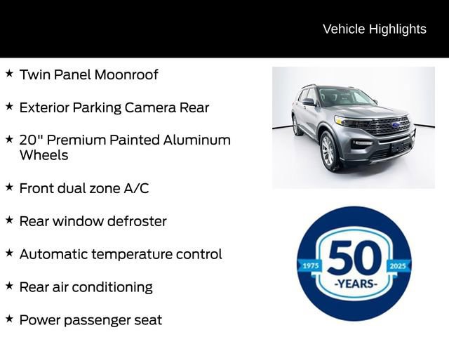 Certified 2023 Ford Explorer XLT w/ Equipment Group 202A image 8