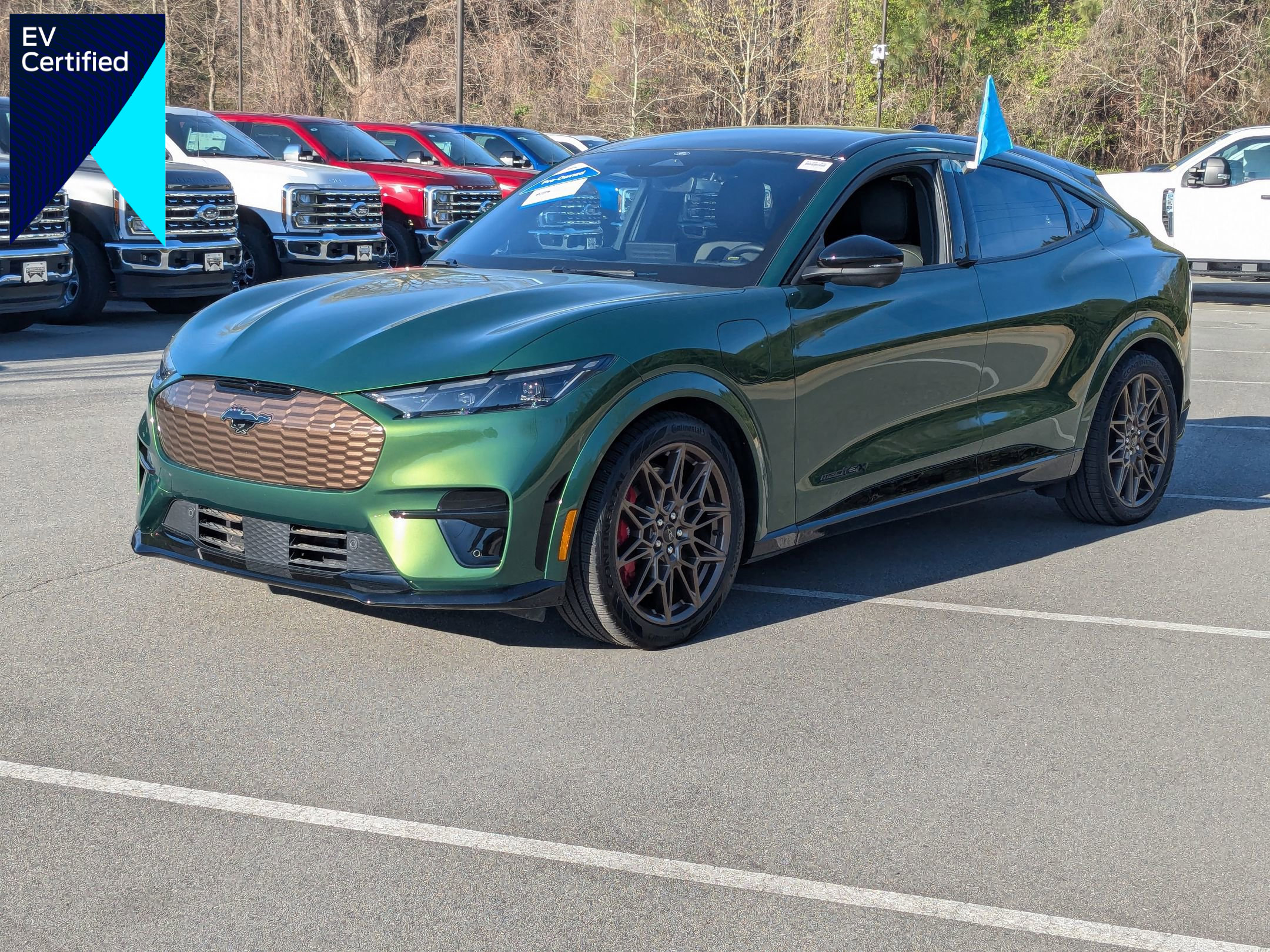 Certified 2025 Ford Mustang Mach-E GT w/ Bronze Appearance Package