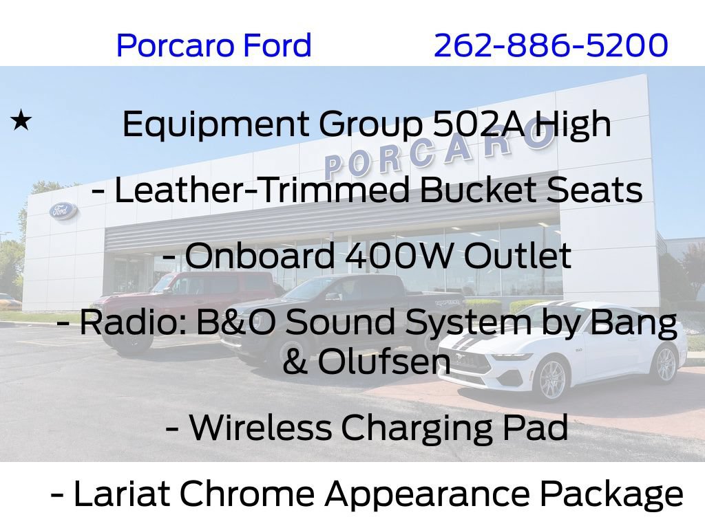 Certified 2022 Ford F150 Lariat w/ Equipment Group 502A High AWD/4WD image 24