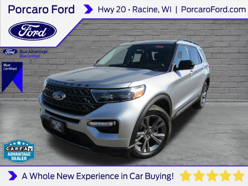 Certified 2024 Ford Explorer XLT w/ Equipment Group 202A AWD/4WD 360° Tour