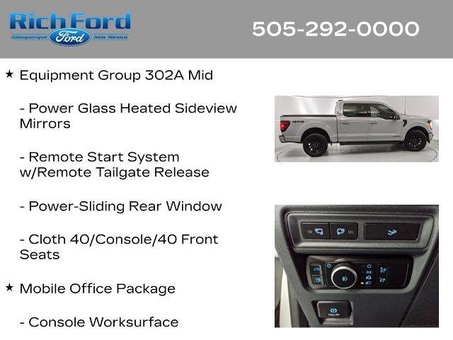 Certified 2024 Ford F150 XLT w/ Equipment Group 302A MID AWD/4WD image 22