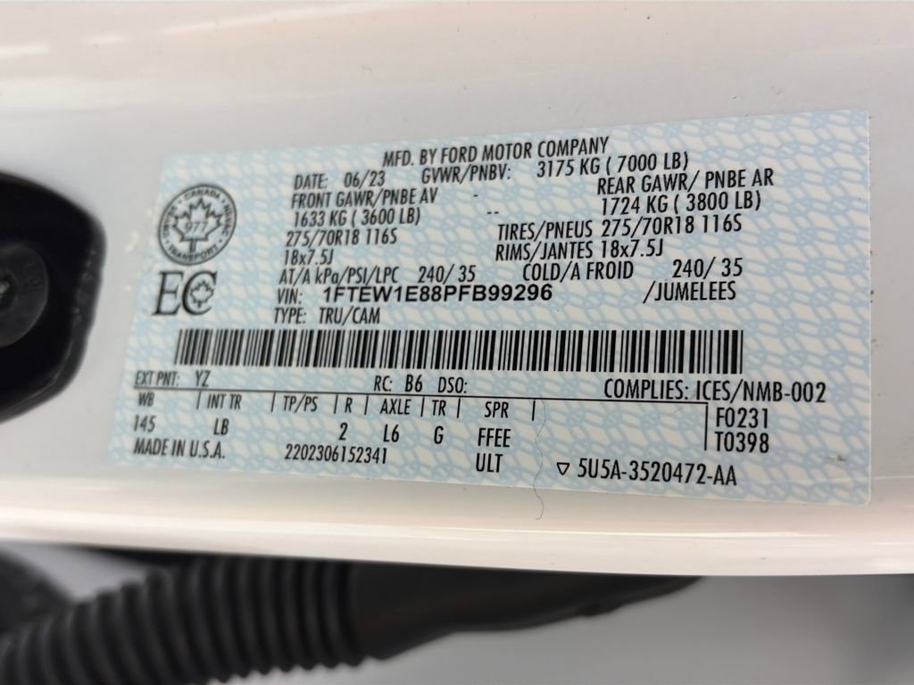 Certified 2023 Ford F150 Tremor image 9