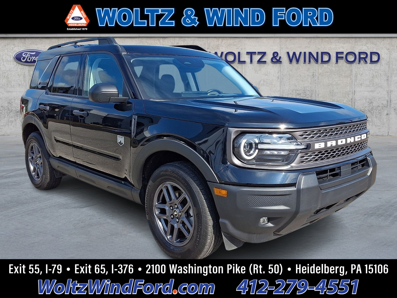 Certified 2025 Ford Bronco Sport Big Bend w/ Convenience Package AWD/4WD image 1