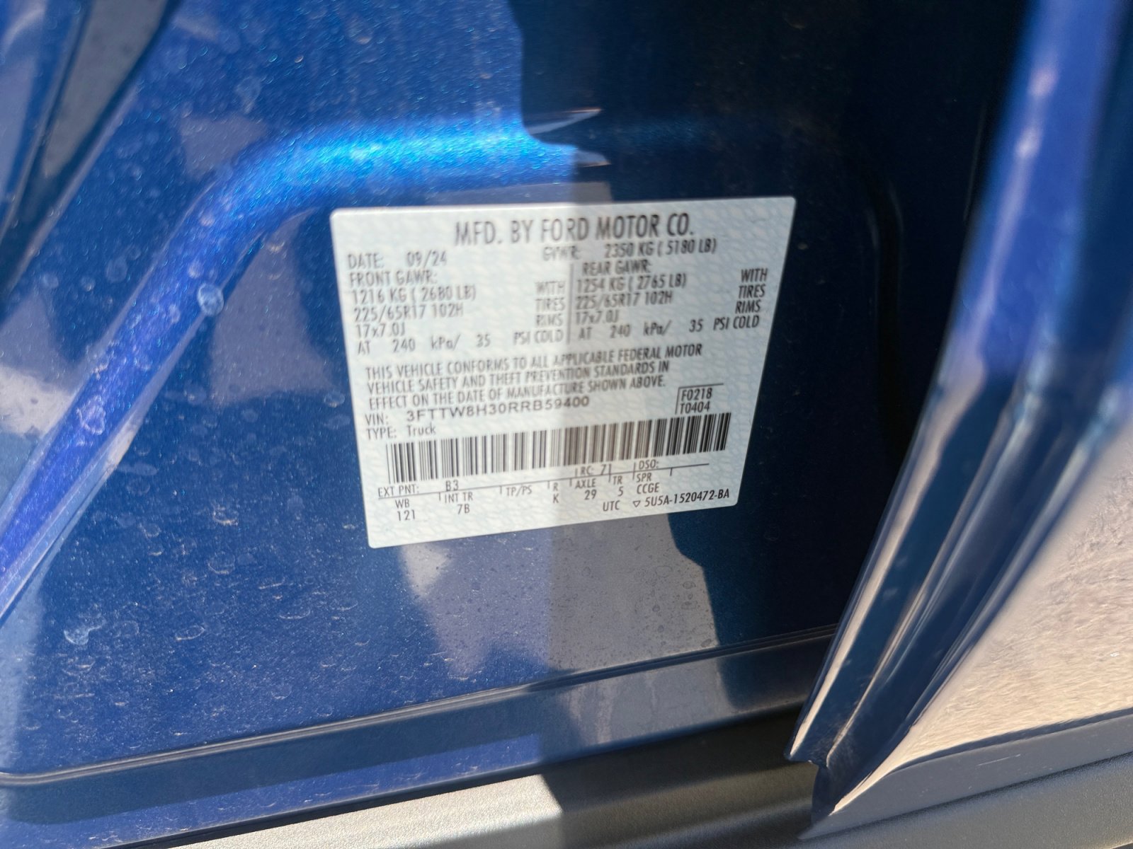 Certified 2024 Ford Maverick XLT FWD image 34