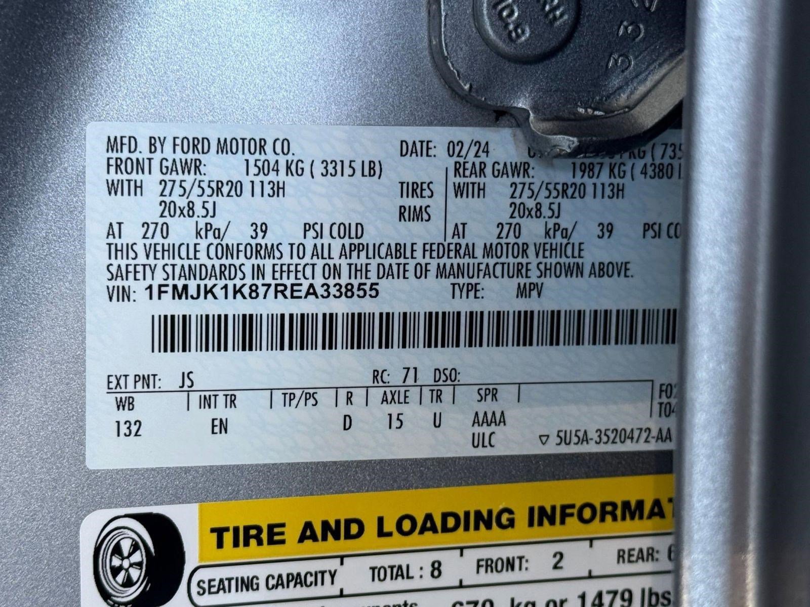 Certified 2024 Ford Expedition Max Limited RWD image 25