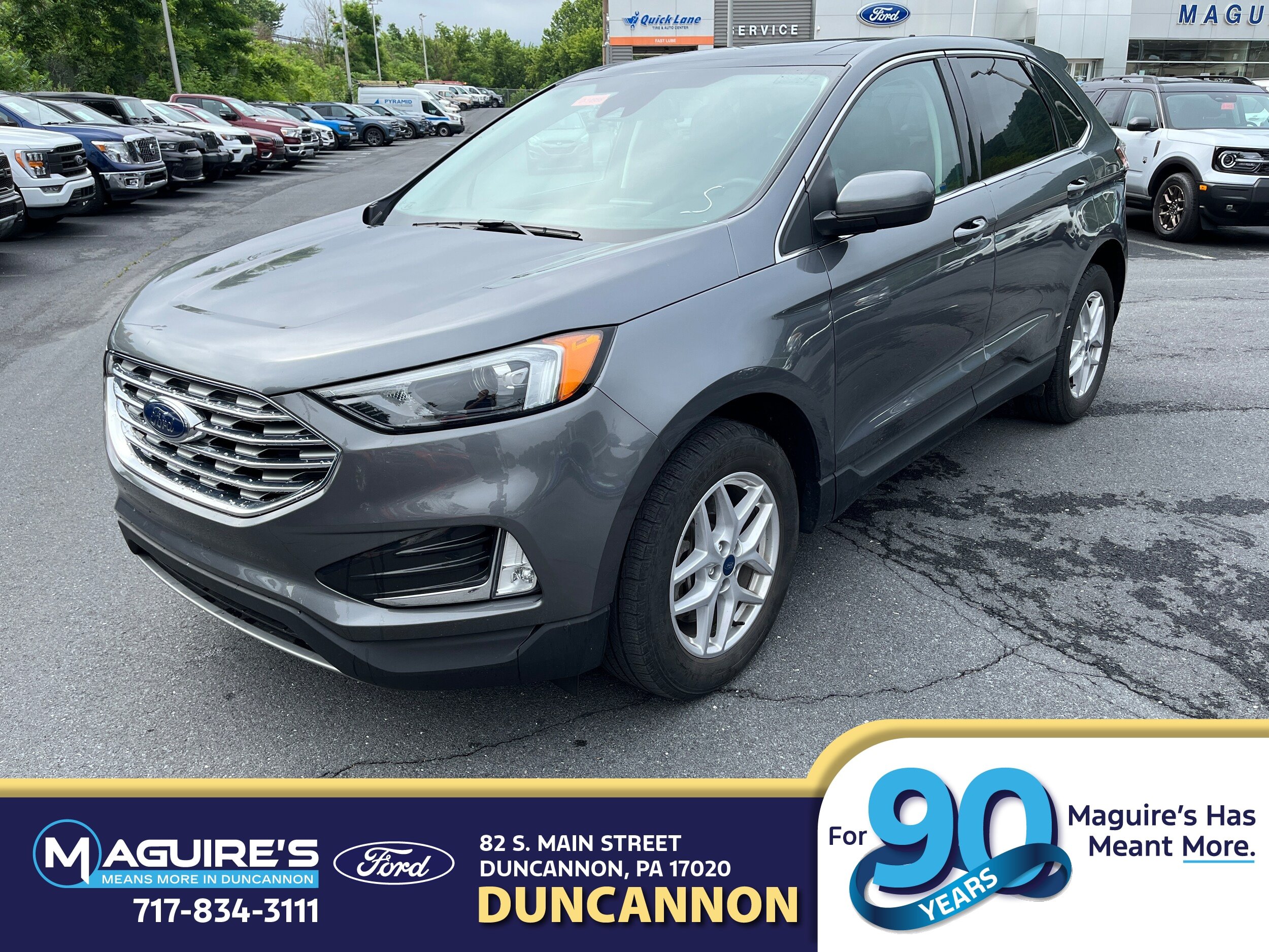 Certified 2022 Ford Edge SEL w/ Convenience Package AWD/4WD image 1