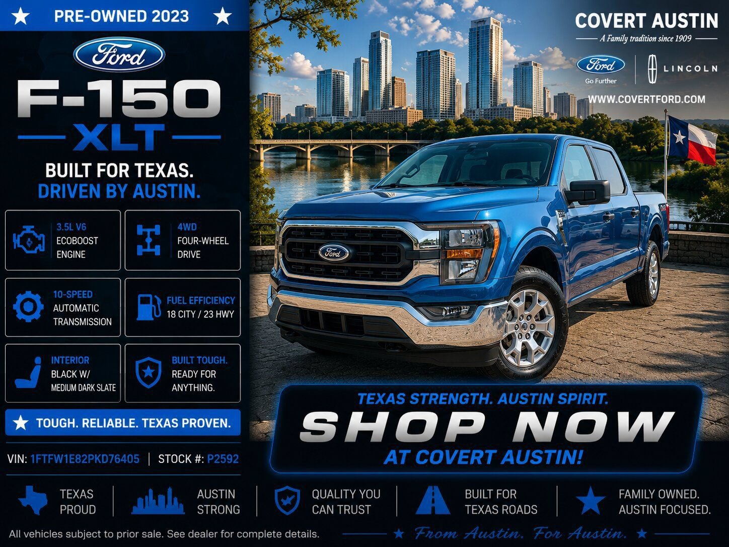 Certified 2023 Ford F150 XLT