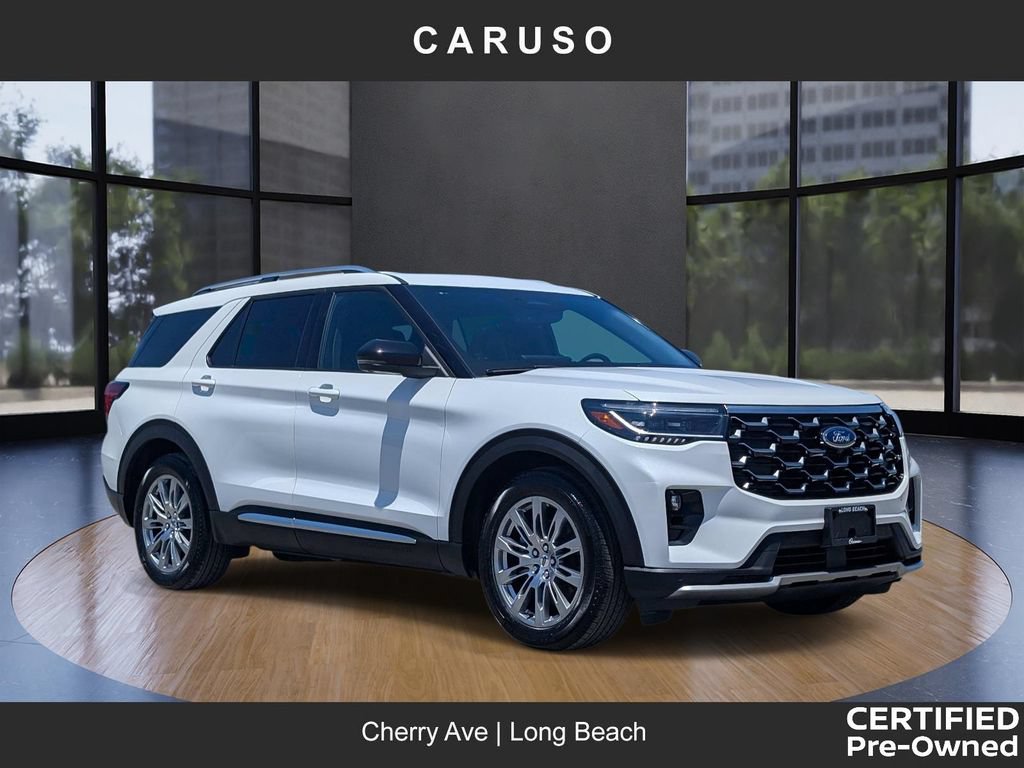Certified 2025 Ford Explorer Platinum