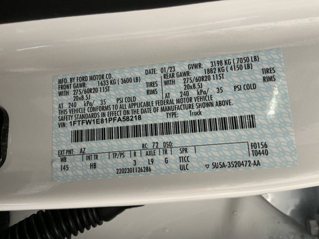 Certified 2023 Ford F150 Lariat w/ Equipment Group 502A High AWD/4WD image 18