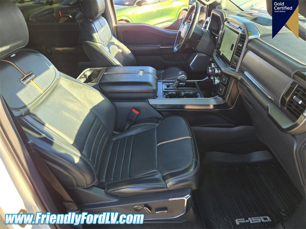 Certified 2023 Ford F150 Platinum w/ Equipment Group 701A High image 14