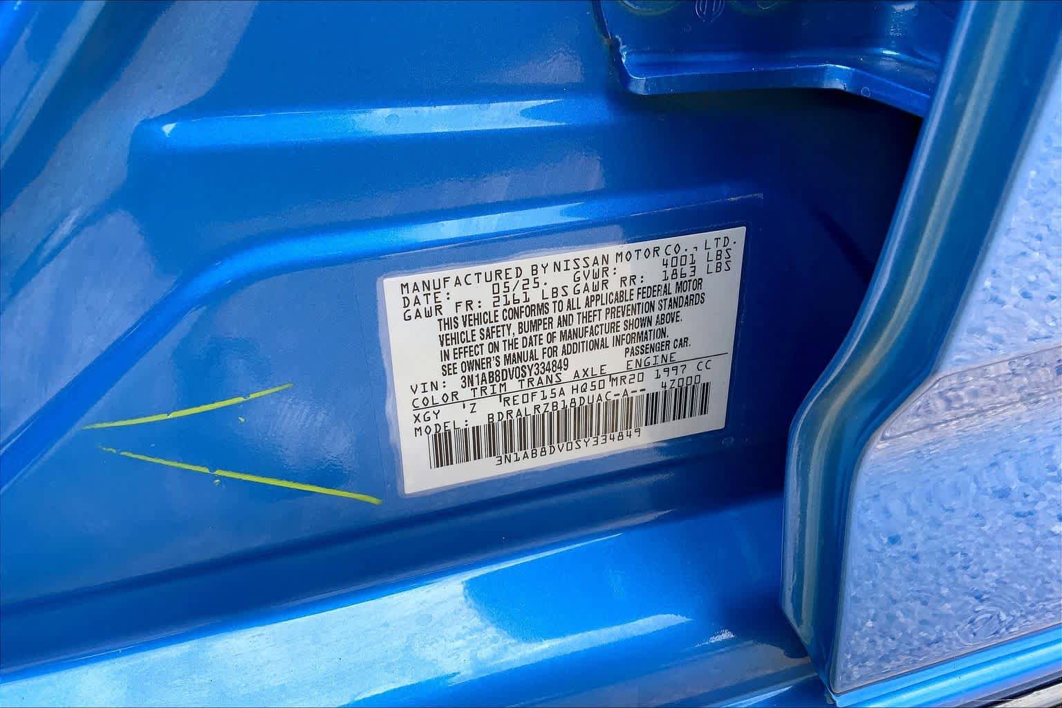 Used 2025 Nissan Sentra SR w/ Midnight Edition FWD image 37