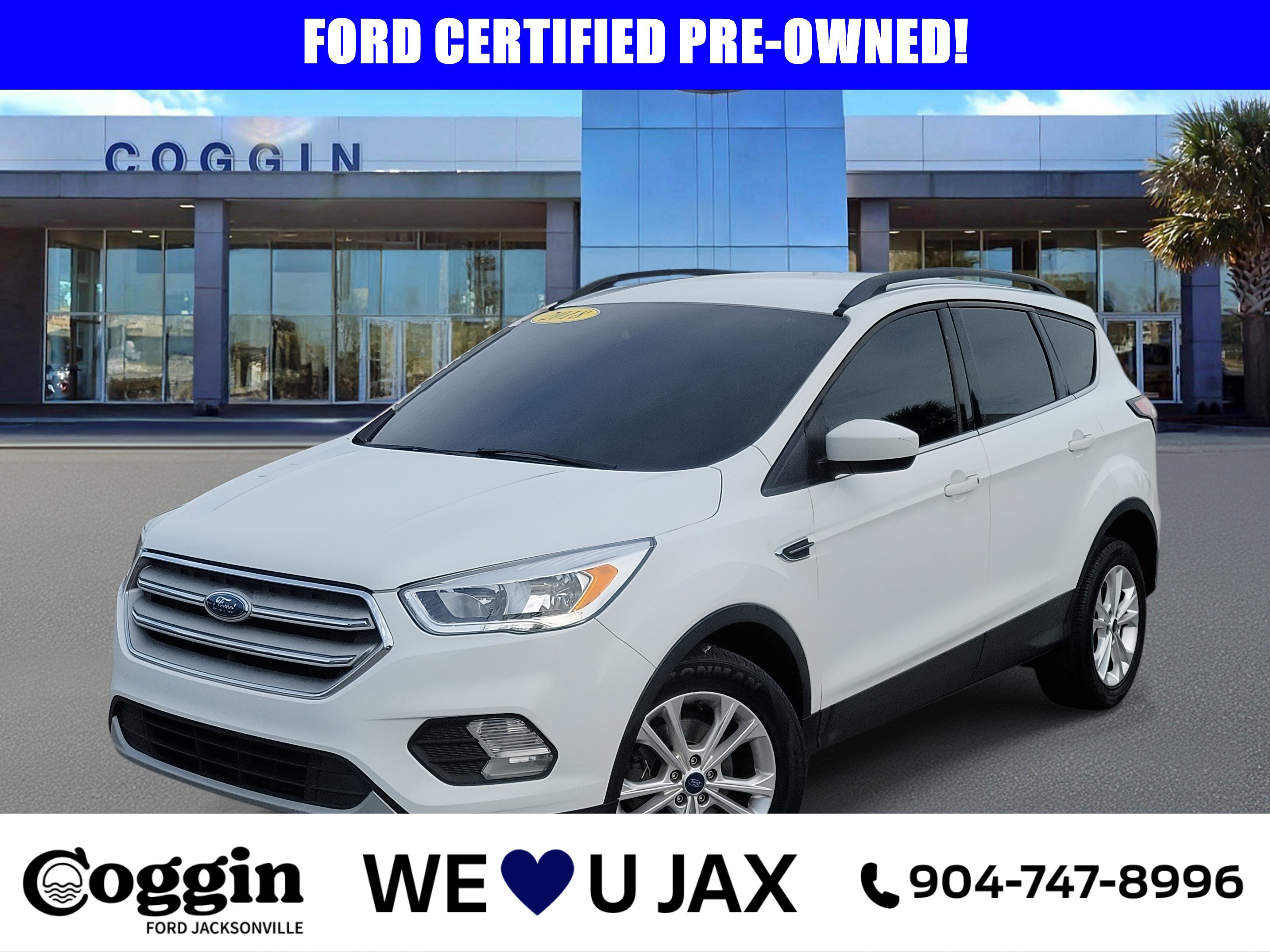 Certified 2018 Ford Escape SE