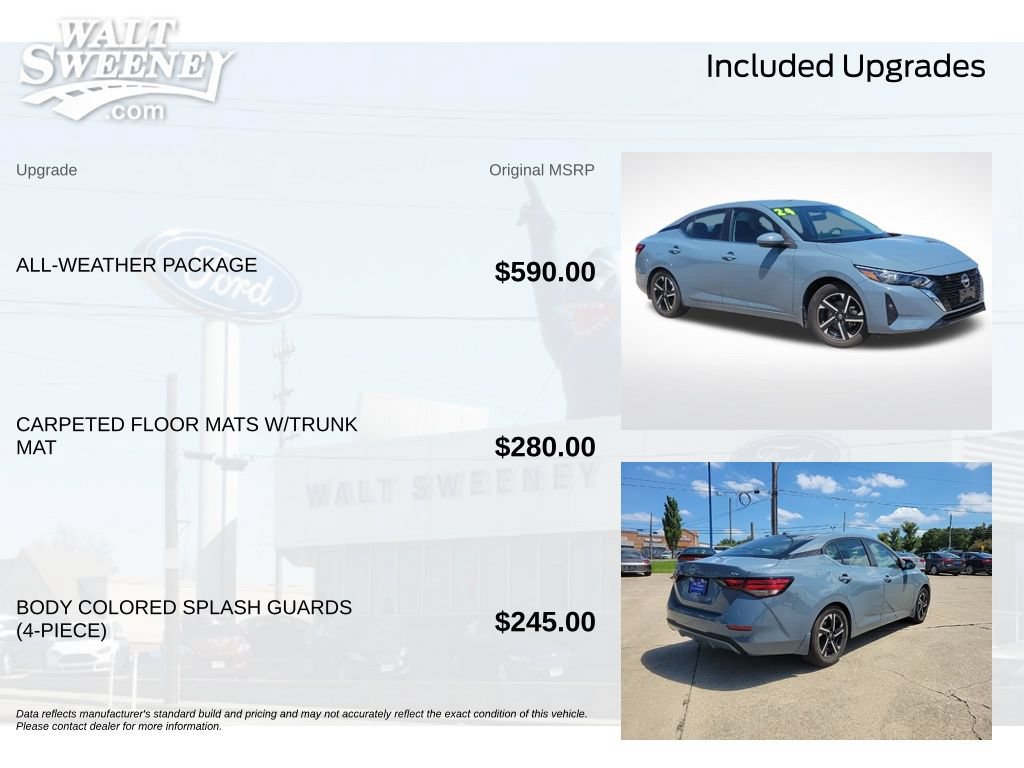 Used 2024 Nissan Sentra SV w/ All-Weather Package FWD image 12