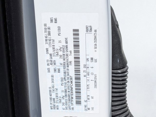 Certified 2022 Ford F150 Lariat w/ Trailer Tow Package image 39