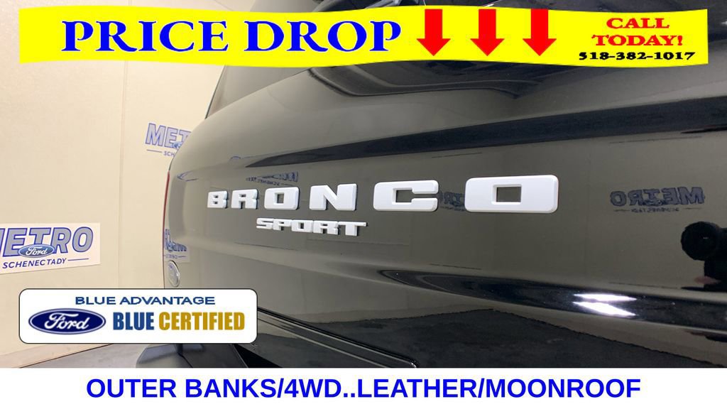 Certified 2022 Ford Bronco Sport Outer Banks w/ Tech Package image 20