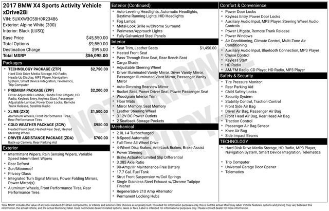 Used 2017 BMW X4 xDrive28i image 8