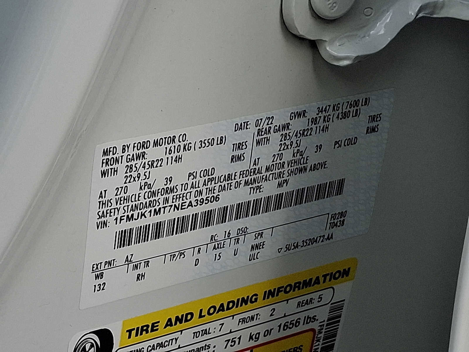 Certified 2022 Ford Expedition Max Platinum image 26