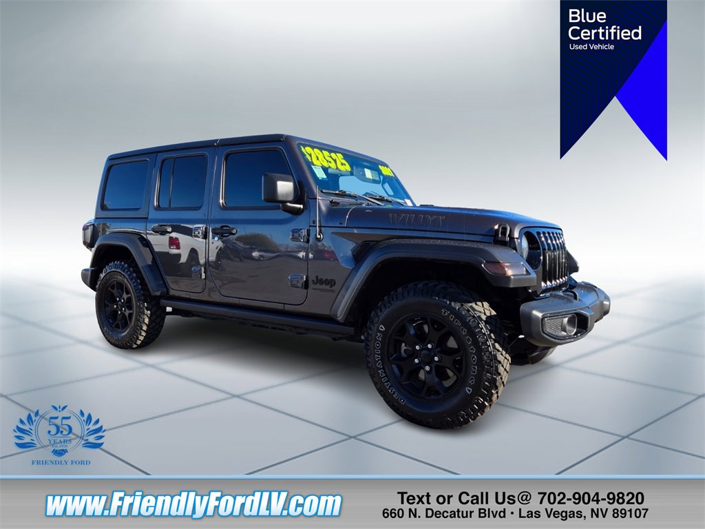 Used 2021 Jeep Wrangler Unlimited Sport