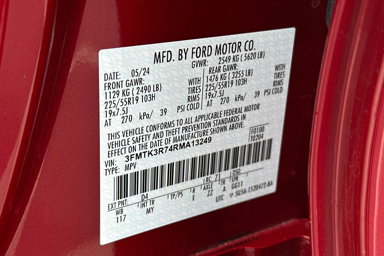 Certified 2024 Ford Mustang Mach-E Premium RWD image 30