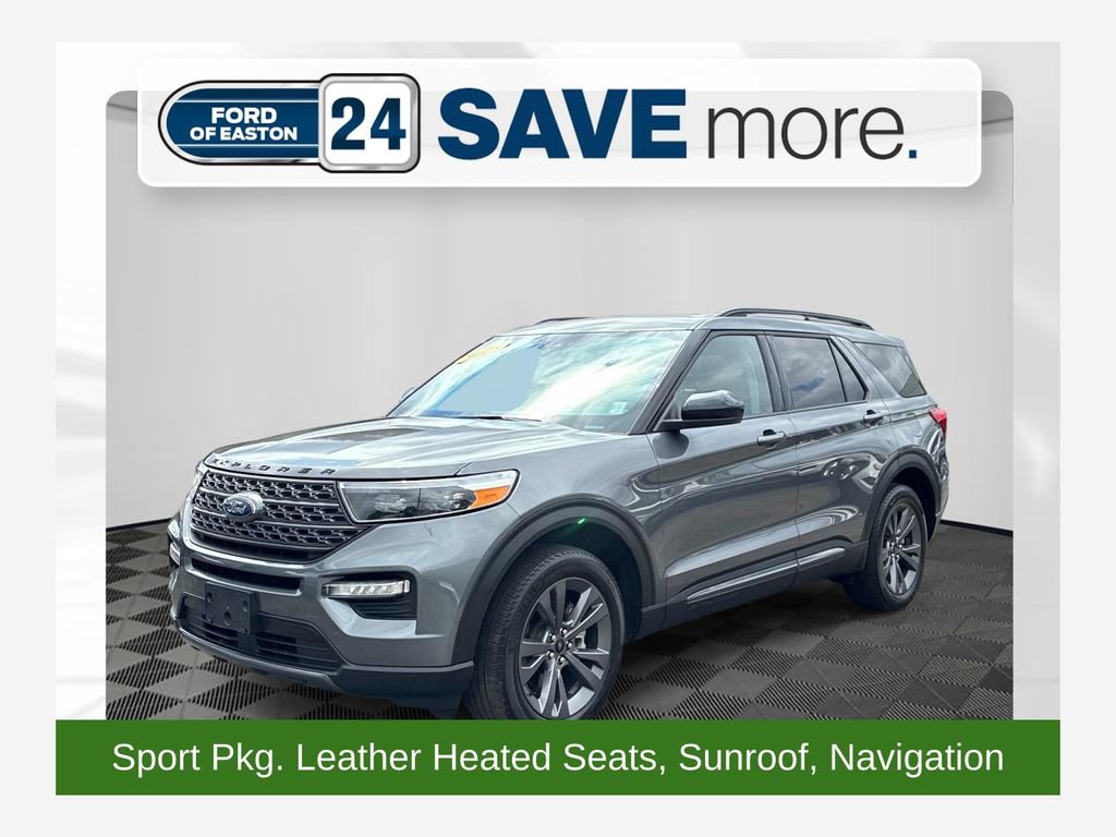 Certified 2023 Ford Explorer XLT w/ Equipment Group 202A