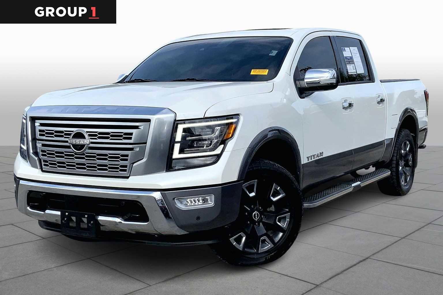 Used 2023 Nissan Titan Platinum Reserve w/ Moonroof Package