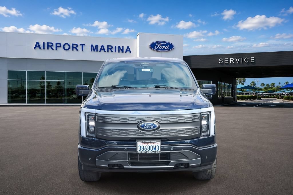 Certified 2023 Ford F150 Lightning Lariat w/ Equipment Group 511A High AWD/4WD image 3
