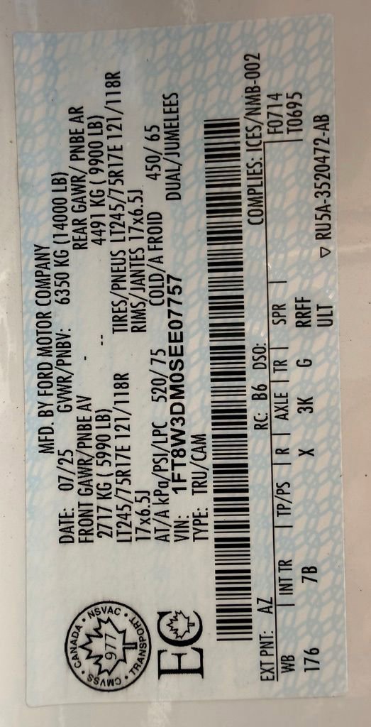 Certified 2025 Ford F350 Platinum AWD/4WD image 23