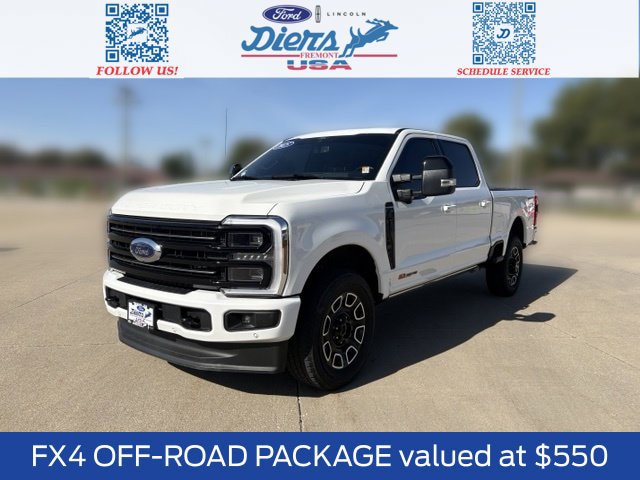 Certified 2025 Ford F350 Platinum w/ FX4 Off-Road Package AWD/4WD image 4