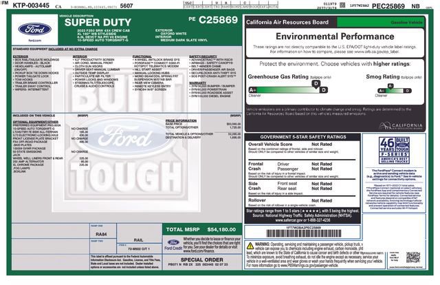 Certified 2023 Ford F250 XL w/ FX4 Off-Road Package AWD/4WD image 34