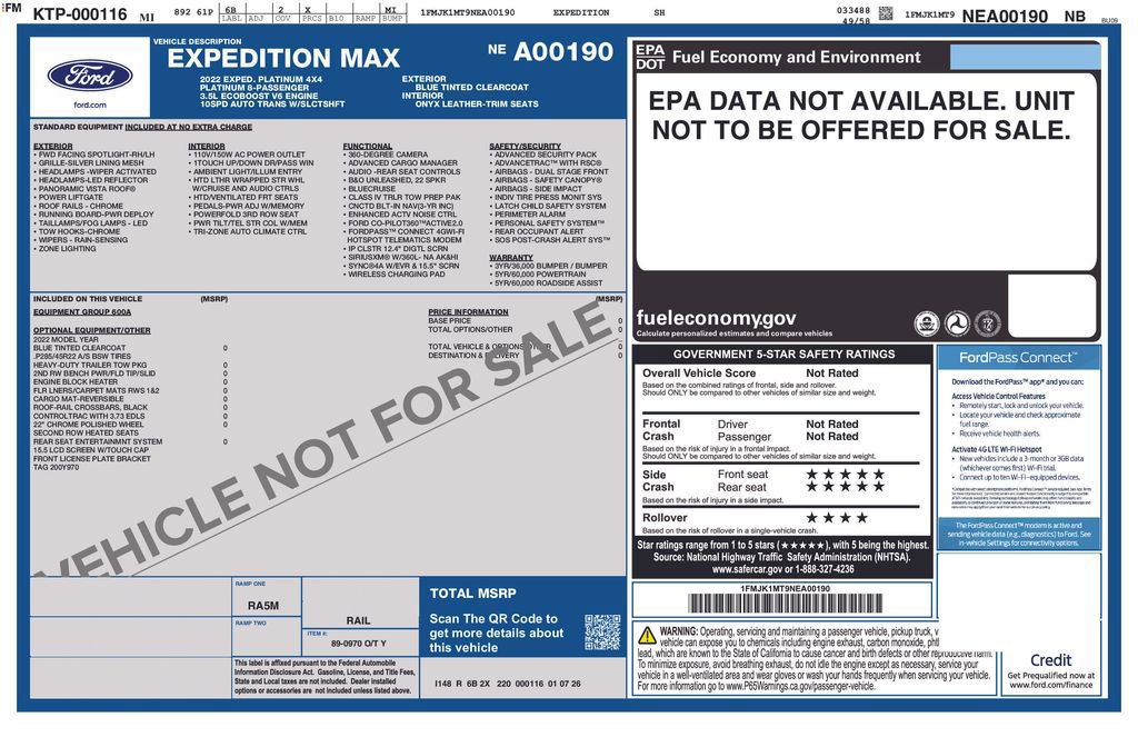 Certified 2022 Ford Expedition Max Platinum image 24
