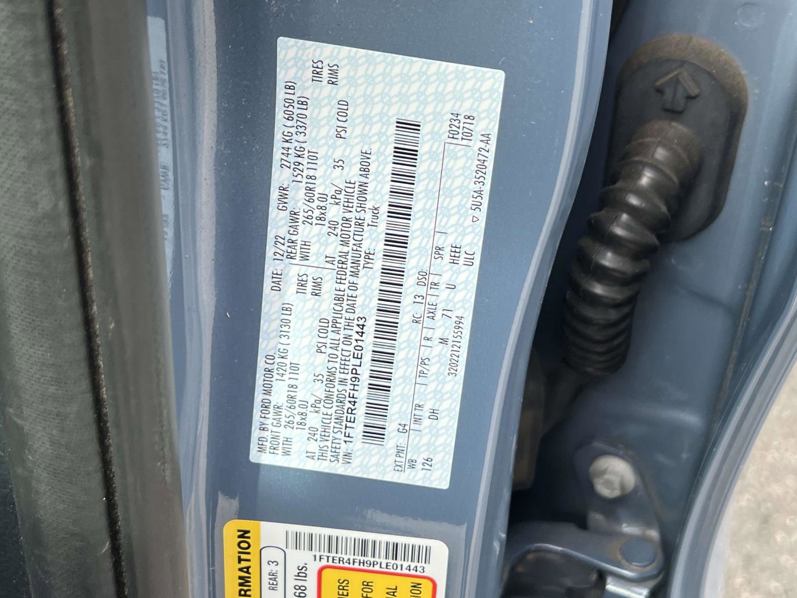 Certified 2023 Ford Ranger Lariat w/ Bed Utility Package image 18