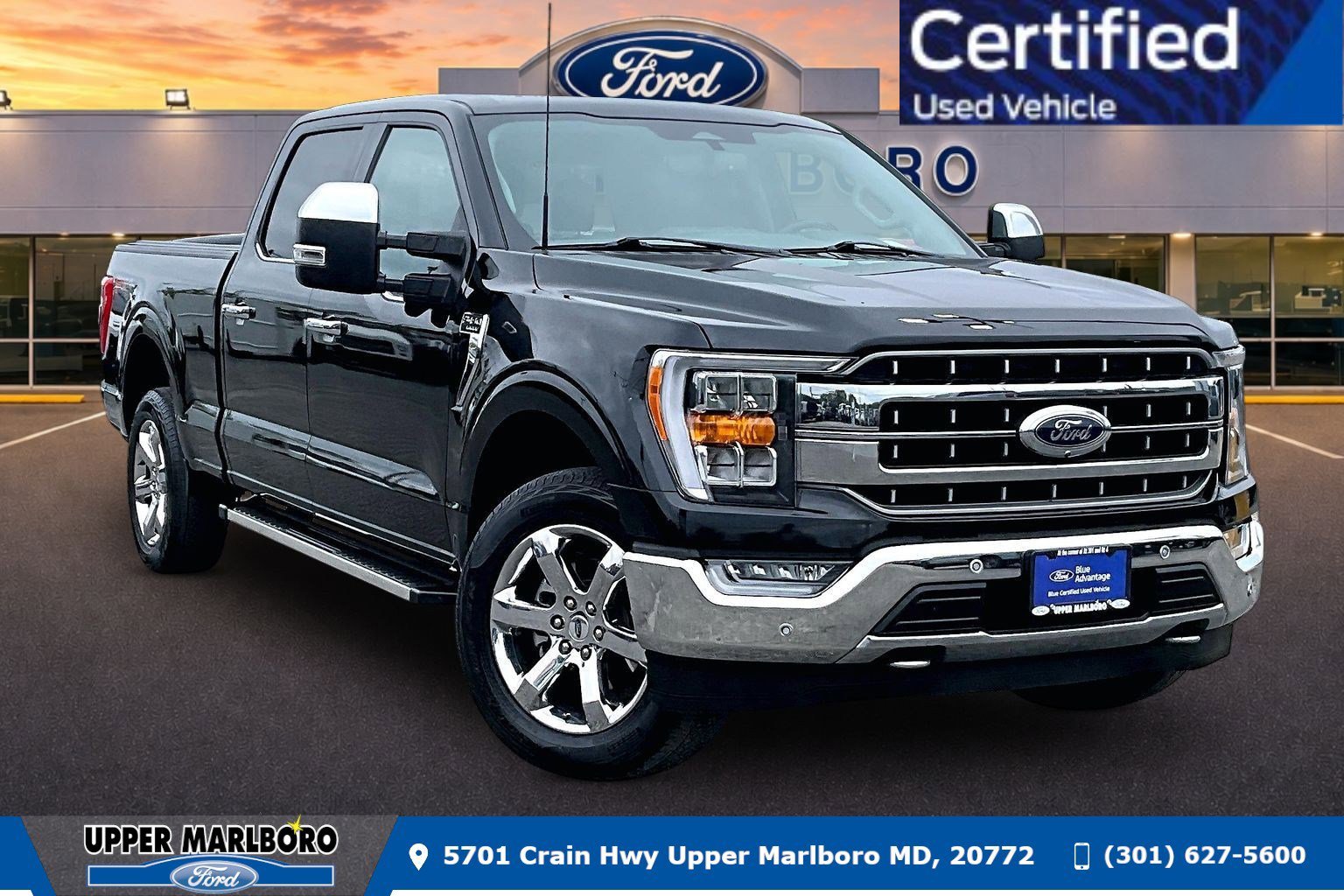 Certified 2023 Ford F150 Lariat w/ Max Trailer Tow Package