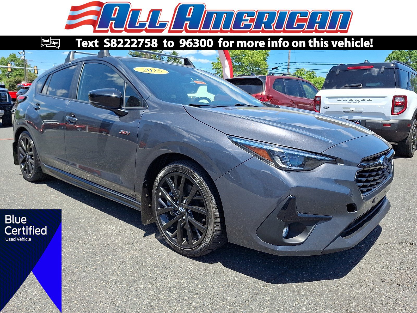 Used 2025 Subaru Impreza RS AWD/4WD image 1