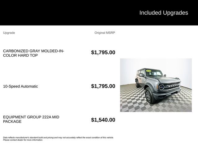 Certified 2025 Ford Bronco Big Bend AWD/4WD image 6