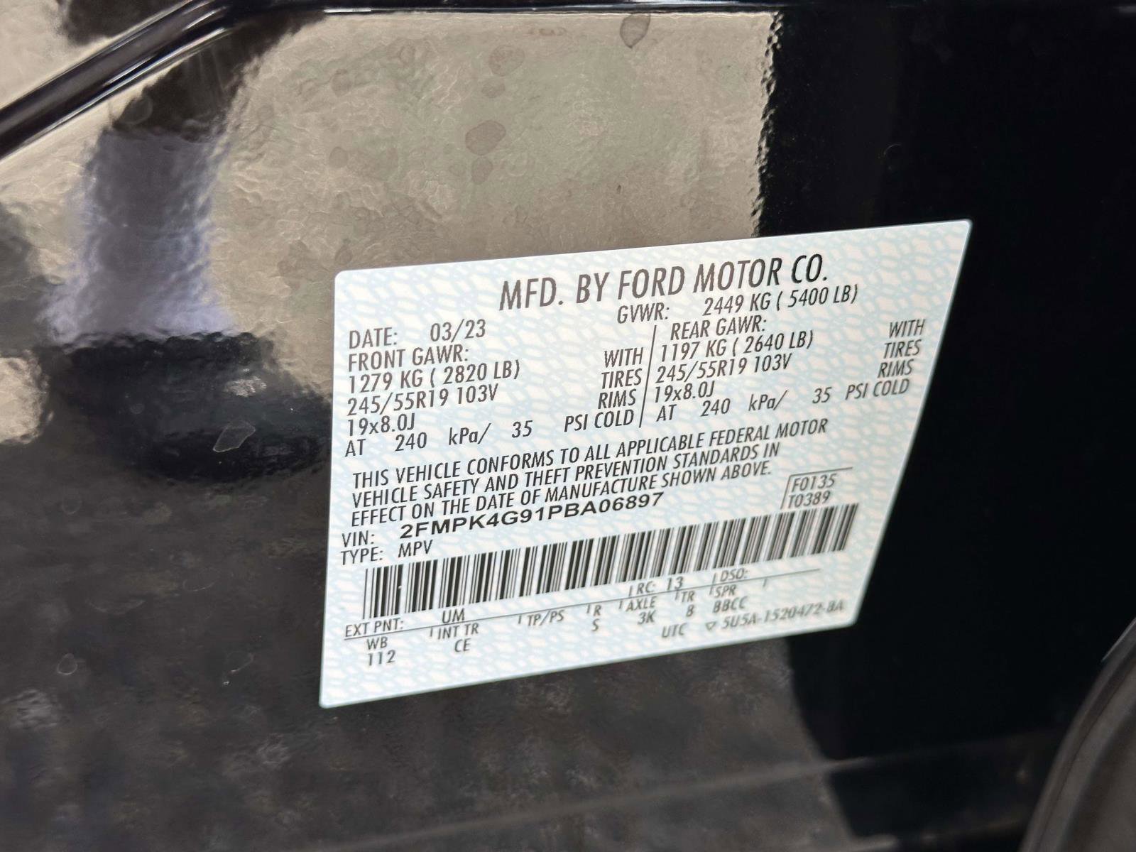 Certified 2023 Ford Edge SE w/ Black Appearance Package AWD/4WD image 15