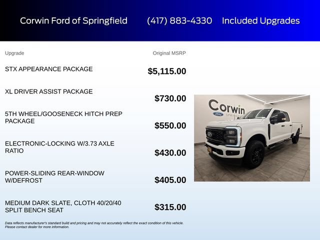 Certified 2024 Ford F250 XL w/ STX Appearance Package AWD/4WD image 6