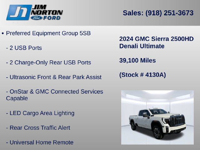 Used 2024 GMC Sierra 2500 Denali Ultimate AWD/4WD image 45