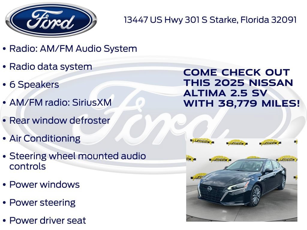 Used 2025 Nissan Altima 2.5 SV FWD image 17