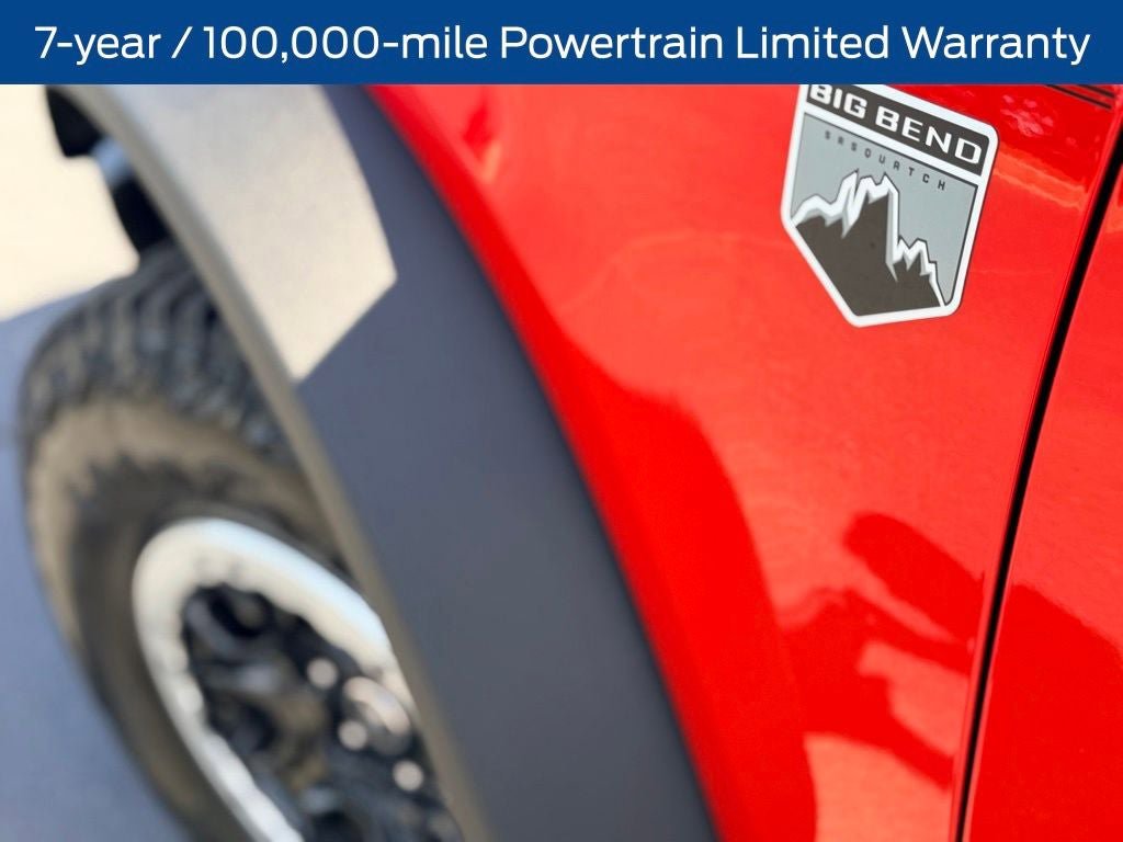 Certified 2023 Ford Bronco Big Bend w/ Sasquatch Package AWD/4WD image 4