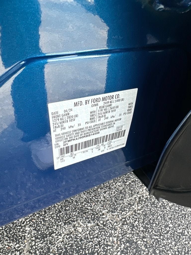 Certified 2024 Ford Edge SEL w/ Convenience Package AWD/4WD image 16