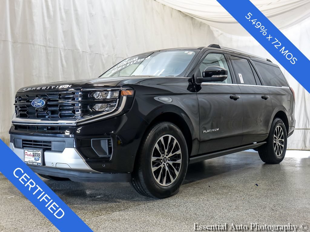 Certified 2025 Ford Expedition Max Platinum